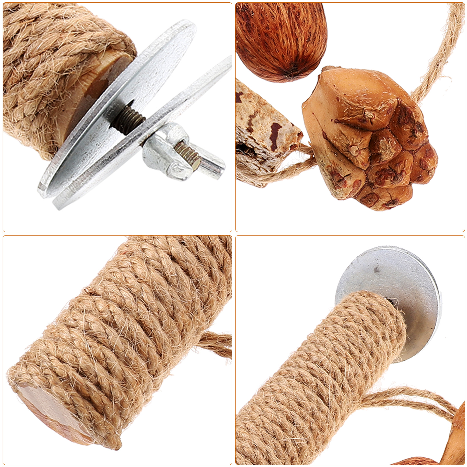 Parrot Toy Climbing Wood Branches Cage Bird Adventure Stand Wooden Toys Perches for Birdcage