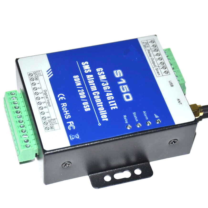 S150 GSM alarm module Controller Unit Turn Relay On/off By Mobile Phone ,Remote SMS GSM Control System