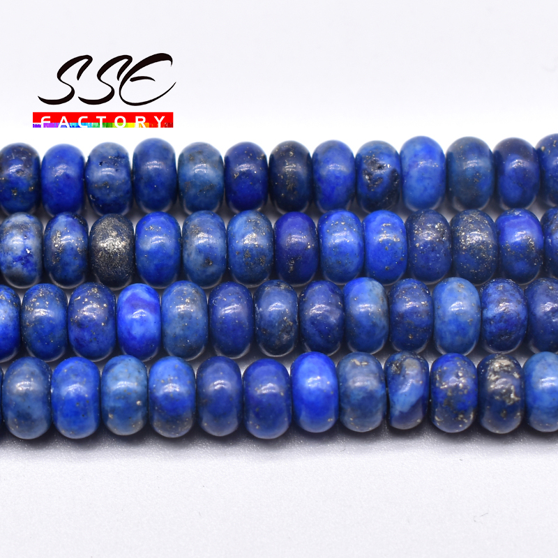 4X8mm Natural Stone Beads Lapis Lazuli Loose Spacer Beads For Jewelry Making Diy Charms Bracelet Necklace Accessories 15" Strand