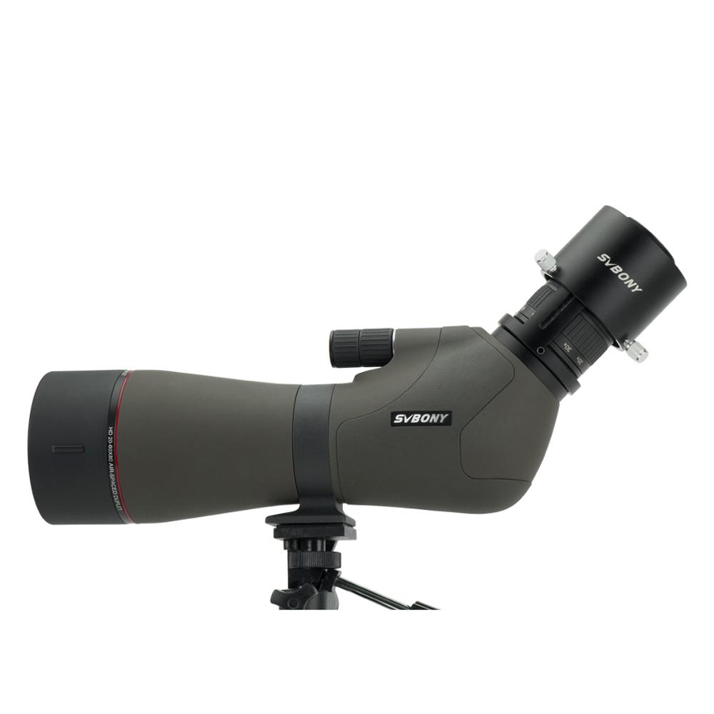 svbony 80mm bird watch spotting scope 20-60x zoom telescope photography suit filled with nitrogen waterproof photographing birds
