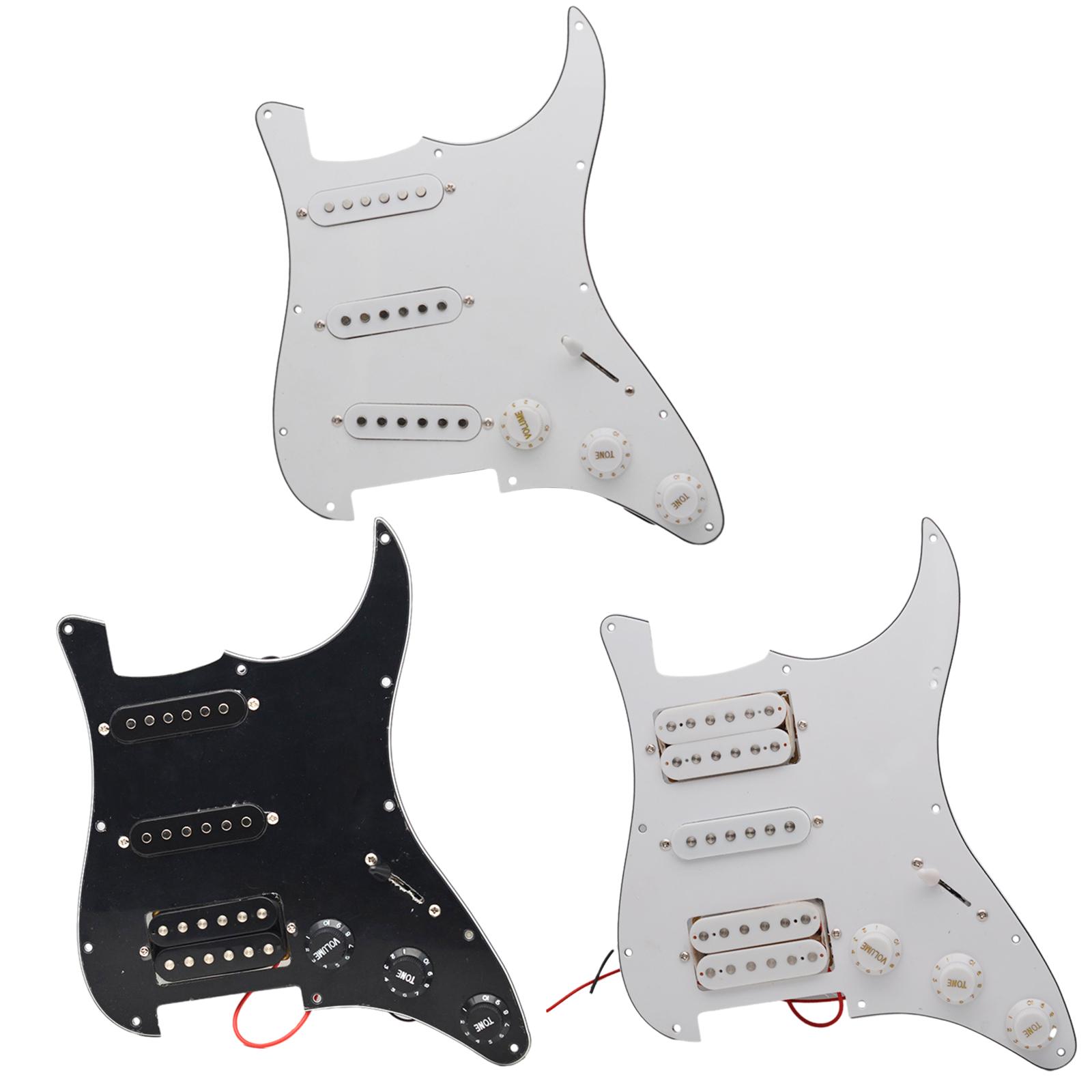 Guitar Pickguard Prewired Loaded Pickguard for Bass Electric Guitar Parts