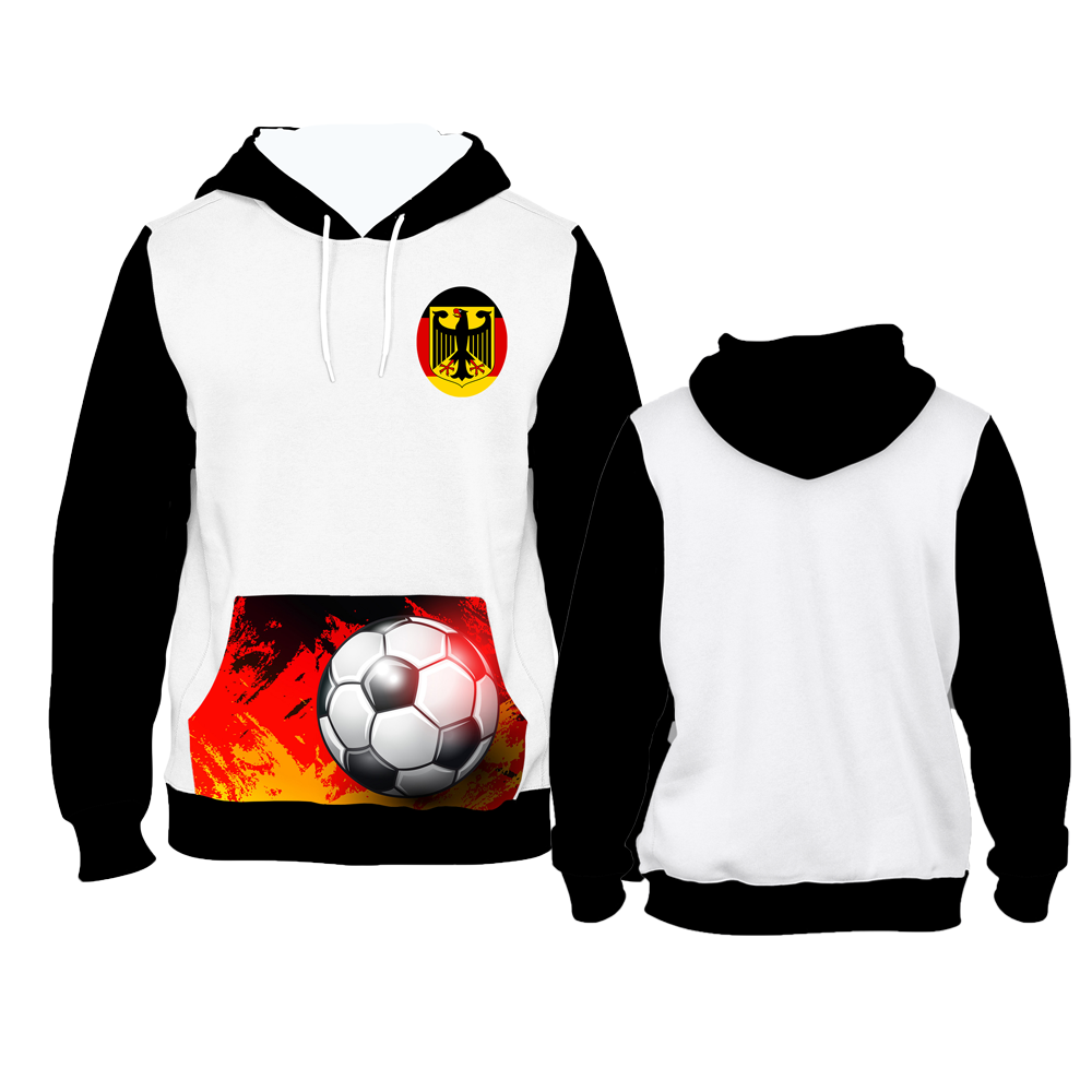Jumeast 3D Brazil Football Jersey Printed Hoodies Oversized Spain Soccer Graphic Hoody for Men Sportswear Aesthetic Clothing 7XL