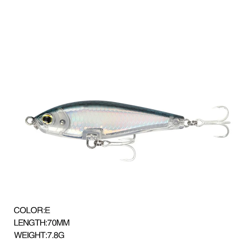 7cm/7.8g 3D Inshore Twitch Bait Sinking Lures Saltwater Trout Fishing Isca Artificial Pencil Pesca Yo Zuri Wobblers Carpe