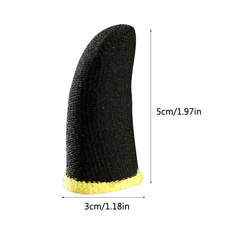Gaming Finger Sleeve Breathable Fingertips for pubg Mobile Games for Touch Screen Finger Cots Cover Sensitive Mobile for
