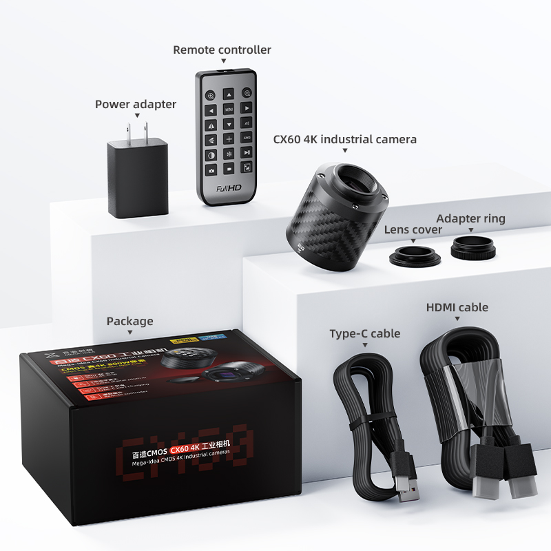 Qianli CX3 CX4 CX60 CMOS industrial Camera HDMI USB 1080P 4800W Digital Video Recorder Microscope Micrographics Machine Vision