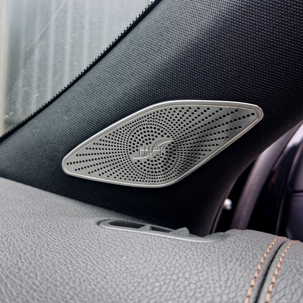 For Mercedes Benz A B CLA GLB GLA Class W177 W247 C118 X247 H247 2020 2021+ Car Door Dashboard Trunk Audio Speaker Cover Trim