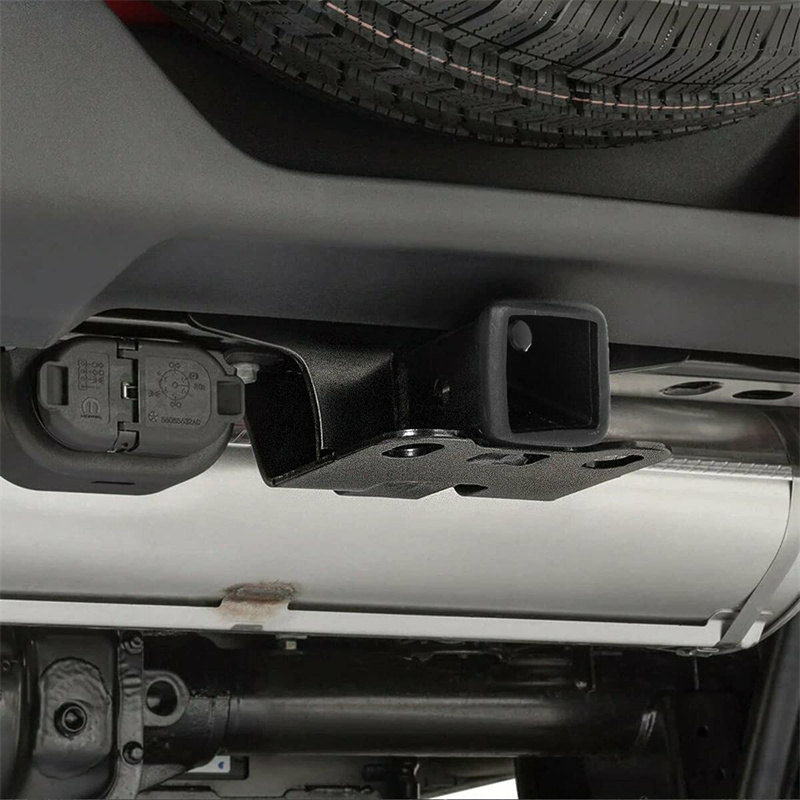 Rear Towing Trailer Hitch Receiver 2inch Steel Tow Connector Accessories for Jeep Wrangler JK JL JLU 2 & 4 Door 2007-2023