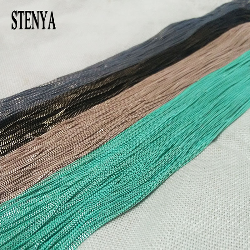 3 meter sprey paint chains tiny Links linked-Opened Cable Chain tassels necklace earrings lariat Findings vintage steampunk diy