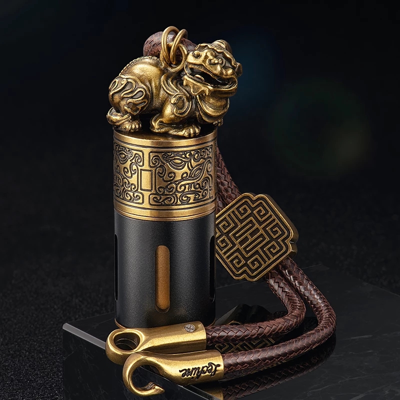 Metal + Leather Luxury Animal Design Car Fragrance Retro Style Auto Car Air Freshener Good Smell Hanging Car Perfume Decoration