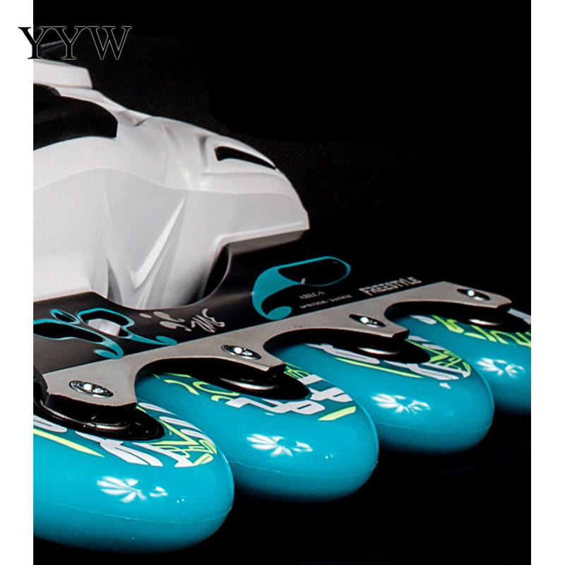 Professional Inline Roller Skates Adult Flashing Speed Skating Shoes Sneakers Black For Outdoor Sport Women Men 4 Wheels Shoes