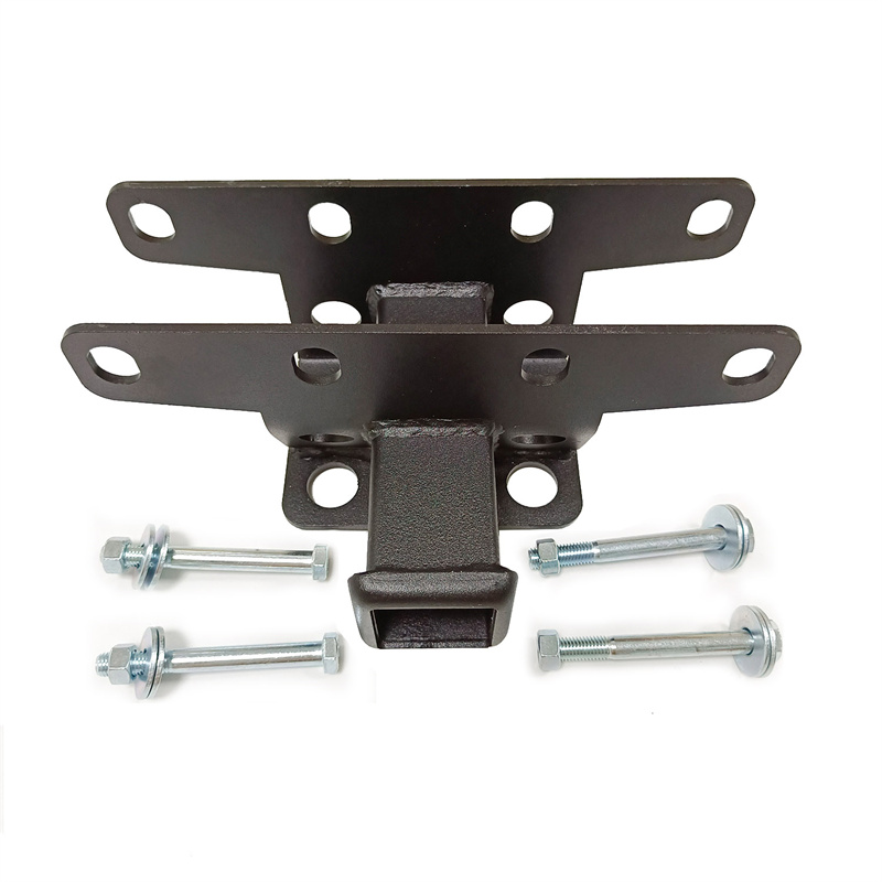 Rear Towing Trailer Hitch Receiver 2inch Steel Tow Connector Accessories for Jeep Wrangler JK JL JLU 2 & 4 Door 2007-2023