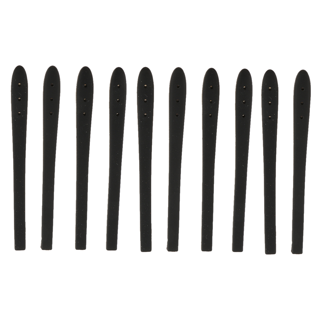 10pcs Silicone Rubber Eyeglasses Spectacle Glasses Temple Cover End Tips Ear Socks Tubes Replacement Eyewear & Accessories