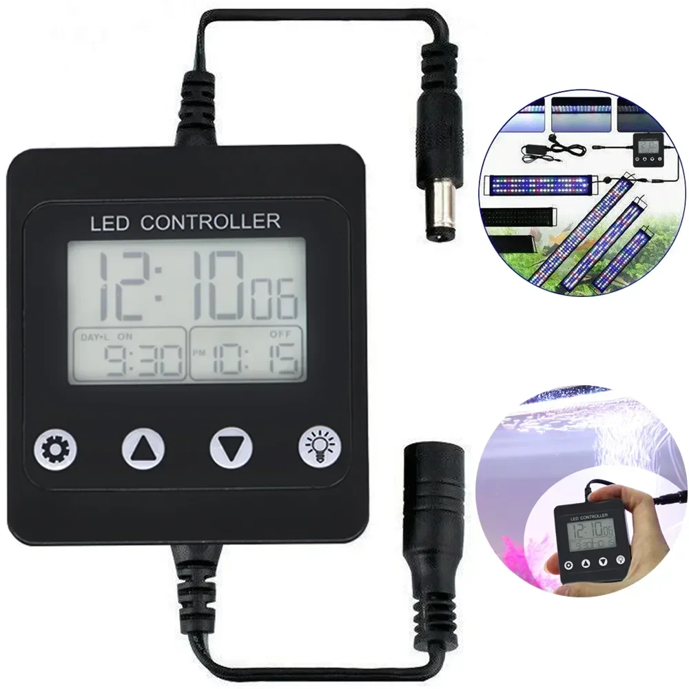 Timer Controller Equipment Dimming Tank Fish Lighting Accessories LED Dimmer Spectrum Light Full System And Aquarium