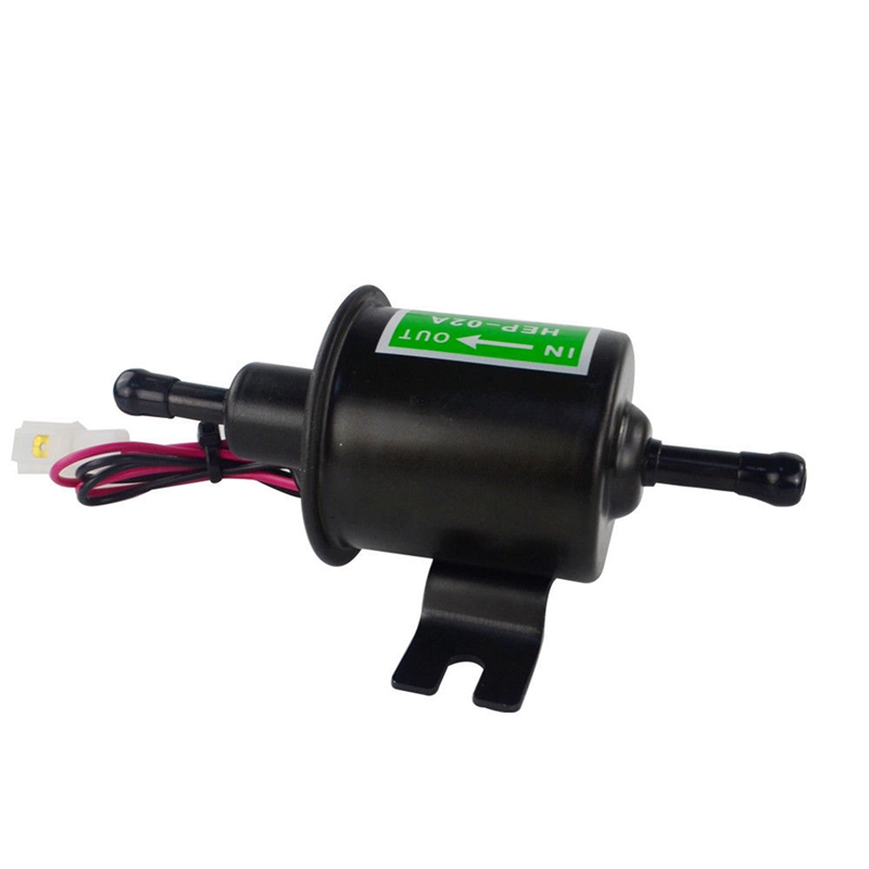3X Universal 12V Heavy Duty Electric Fuel Pump Metal Solid Petrol Inline Fuel Pump Transfer Pump 12 Volts HEP-02A