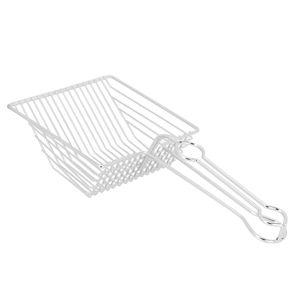 Hollow Design Metal Cat Litter Scoop Scooper Poop Pet Sand Shovel Cleaning Tool