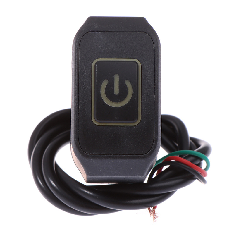 Motorcycle Handlebar Switch with LED Light for Motorbike Switches Connector Waterproof Handlebar Switch Motor Bike Accessories