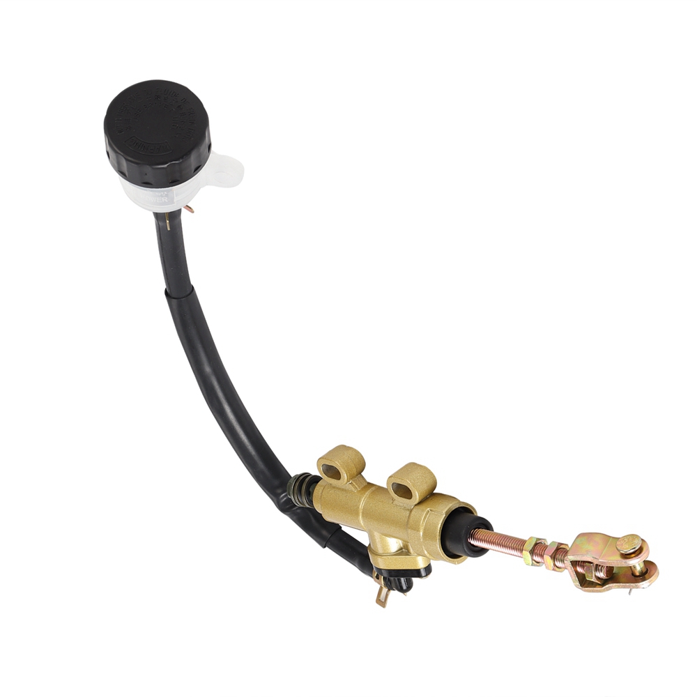 Universal 10mm ATV Go Cart Pit bike Motorcross Motorcycle Rear Brake Master Cylinder Pump For Honda Yamaha Ducati Suzuki Aprilia