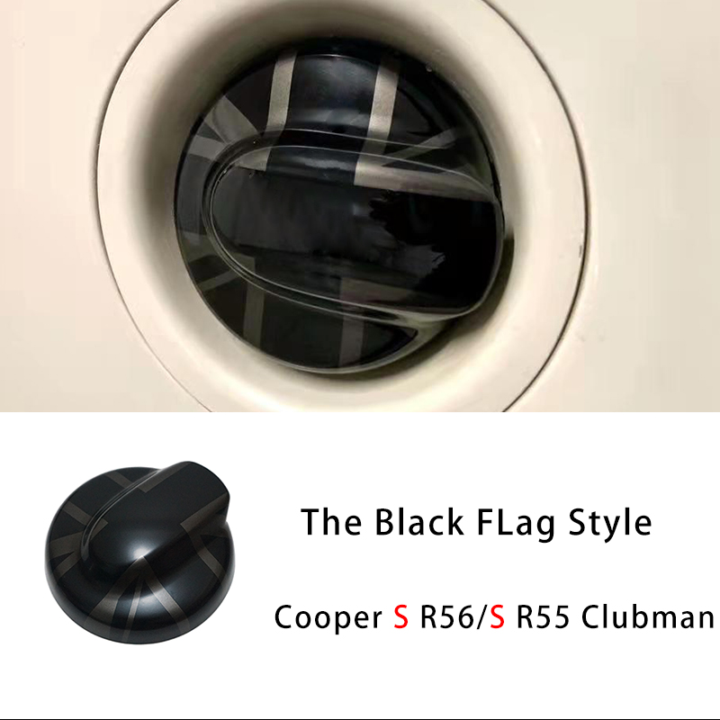 The Black Flag Car Supplies Sticker Protective Shell Decorative Cover For MINI Cooper S JCW R53 R55 R56 R57 R58 R59 R60 R61 Auto