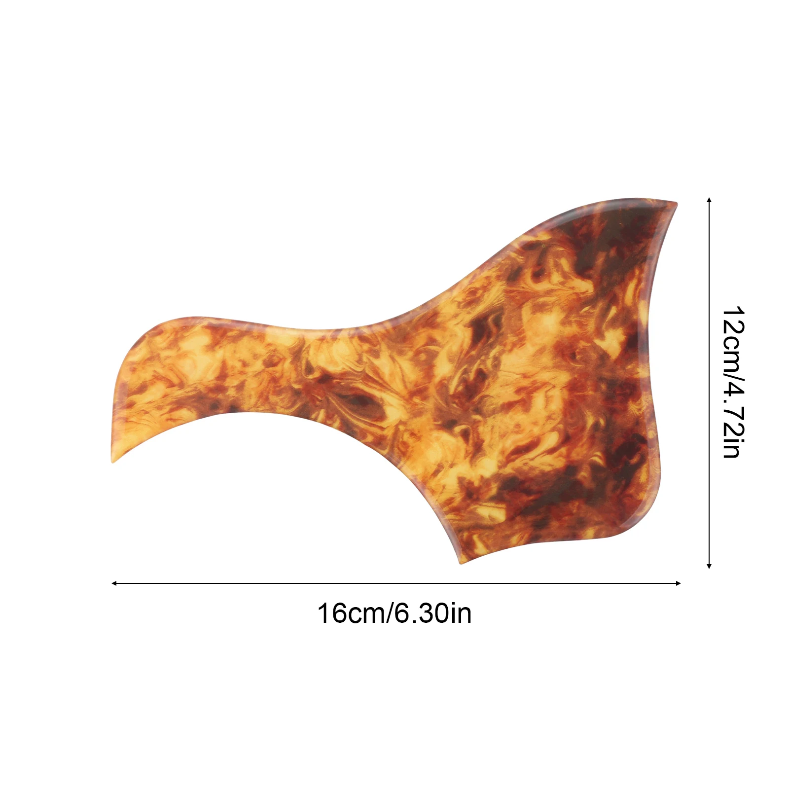 Plastic Professional Folk Acoustic Guitar Pickguard Top Quality Selfadhesive Pick Guard Sticker for 38-41inch Guitar Accessories