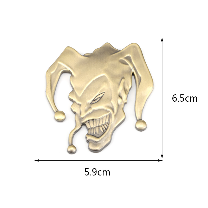 The Joker Clown Car Sticker Emblem Badge Decal for BMW Audi Ford Focus Honda Toyota Suzuki Skoda KIA Nissan Mercedes Lexus Volvo