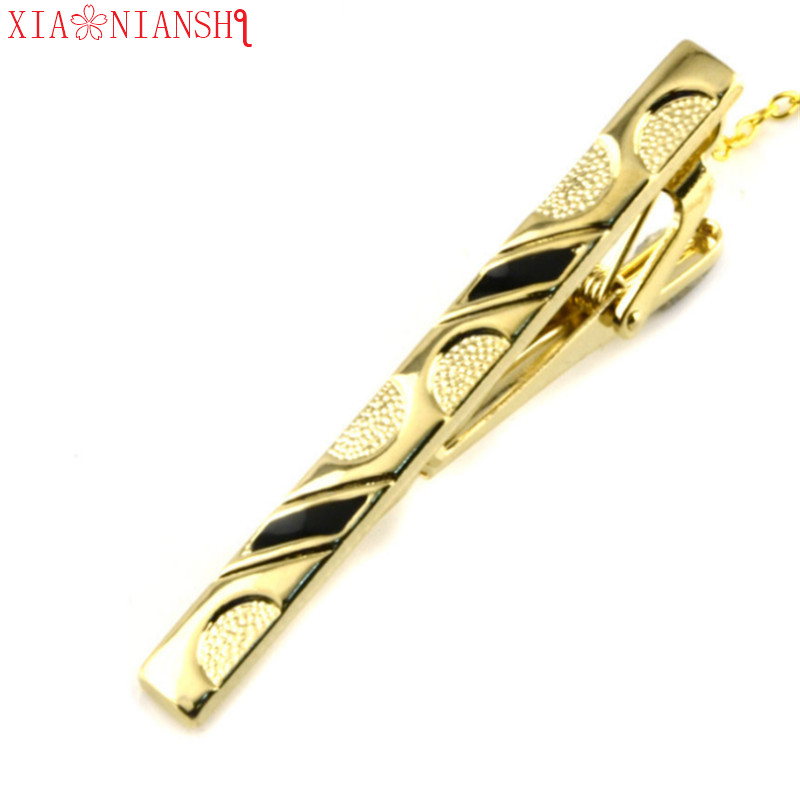 XIAONIANSHI Luxury Stylish Cufflinks Tie Clip Set Tie Bar Hot Sale Super Quality Cuff Links Tie Pin Set cuffs gemelos tie clip