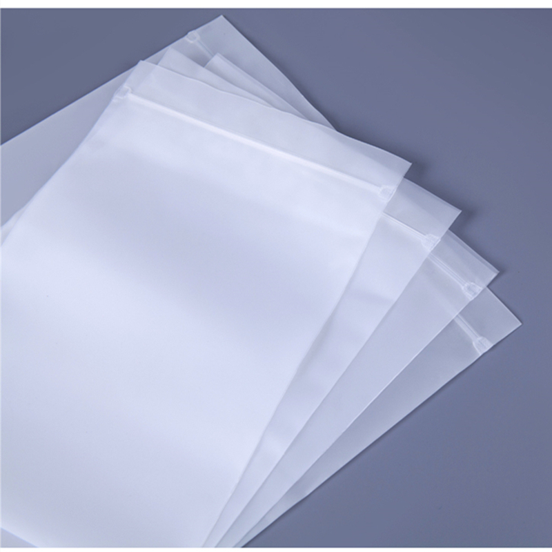 StoBag CPE Frosted Matte Clothes Packaging Bag Small Large Plastic Ziplock Sealed Pouches Jewelry Storage Travel Home Custom