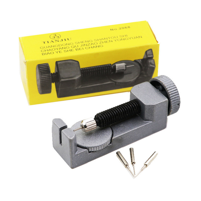 Metal Watch Band Strap Link Pin Remover Repair Tool Kit for Watchmakers with Pack of 3 Extra Pins Watch Sizing Tool