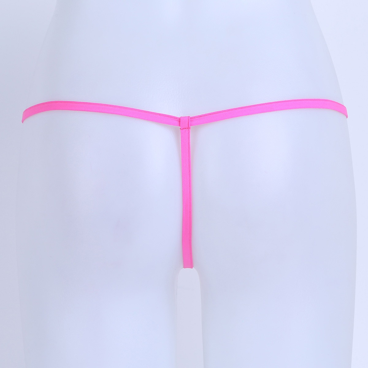 Women's Sheer See Through Fishnet Briefs Underwear Stretchy Low Rise G-String Mini Micro T-Back Thong Tanga Bikini Panties