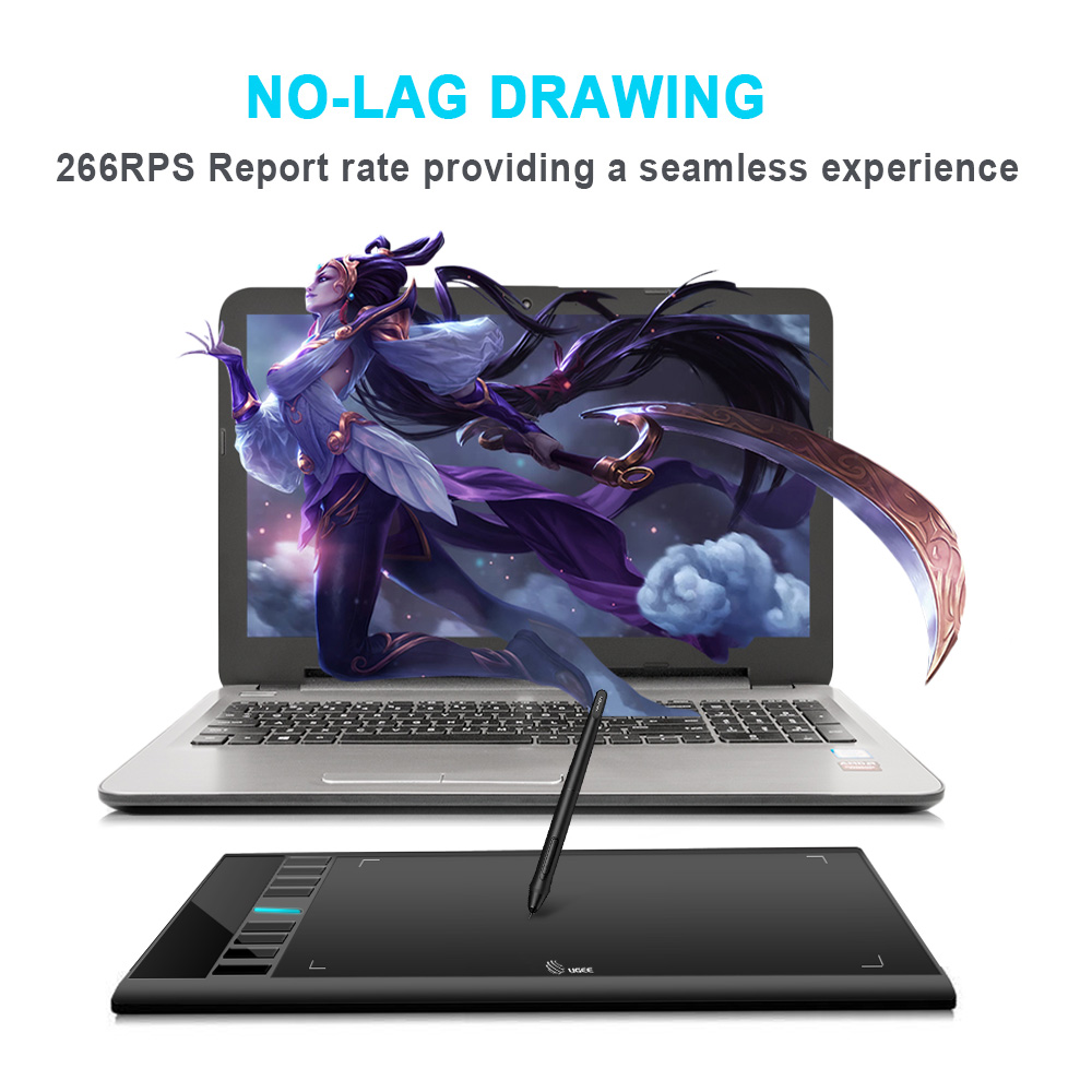 UGEE M708 Android Graphics Tablet 8192 Levels Digital Tablet Active Graphic Tablet For Drawing Painting Tools