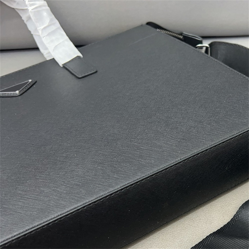 free shipping designer bags Laptop Bags Mens Leather Briefcases Computer Crossbody Handbag Solid Color Stylish Large Tote Bag