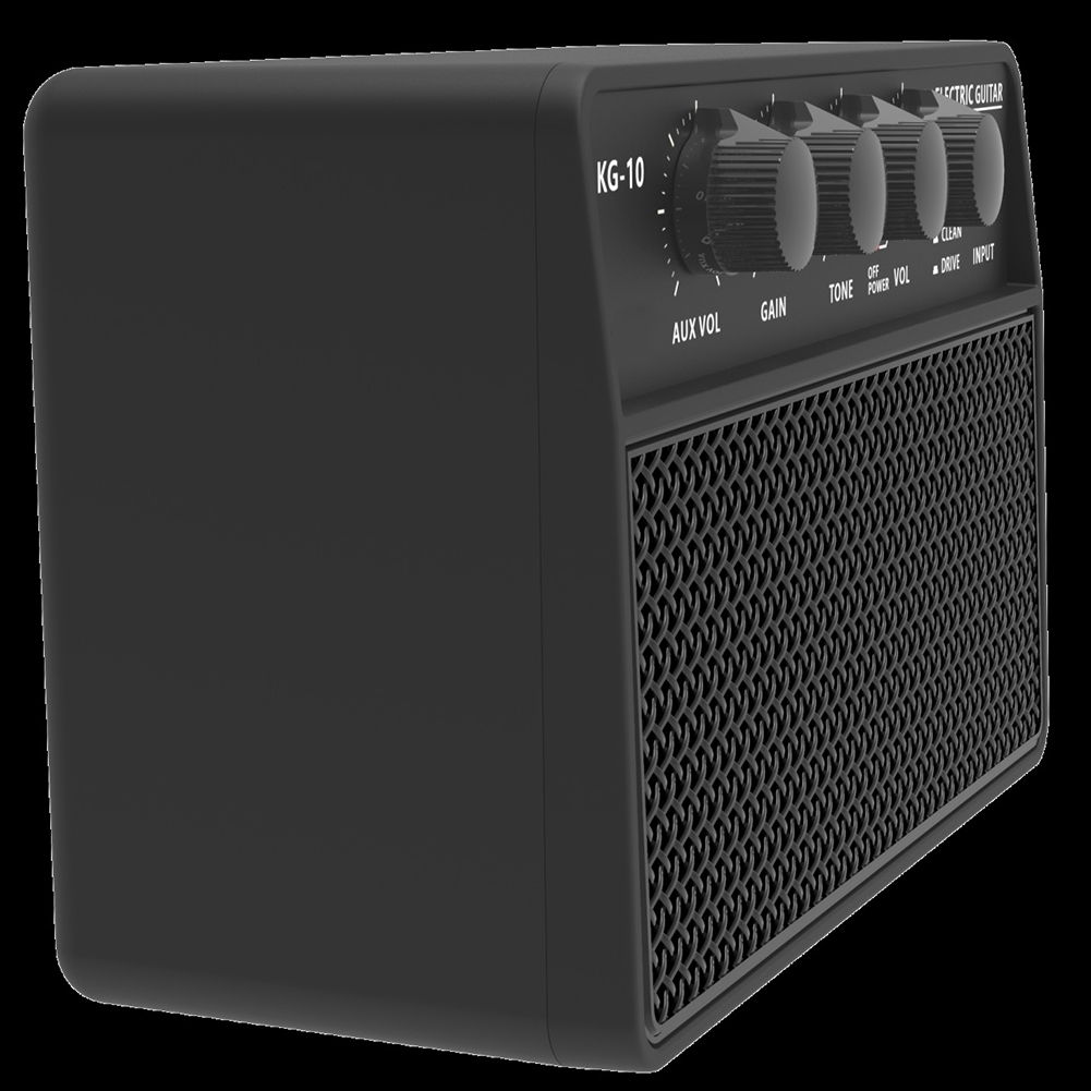 1pc Guitar Amp Speaker Portable Acoustic Electric Guitar Speaker Black Guitar Parts 152x99x73mm Black Guitar Accessories