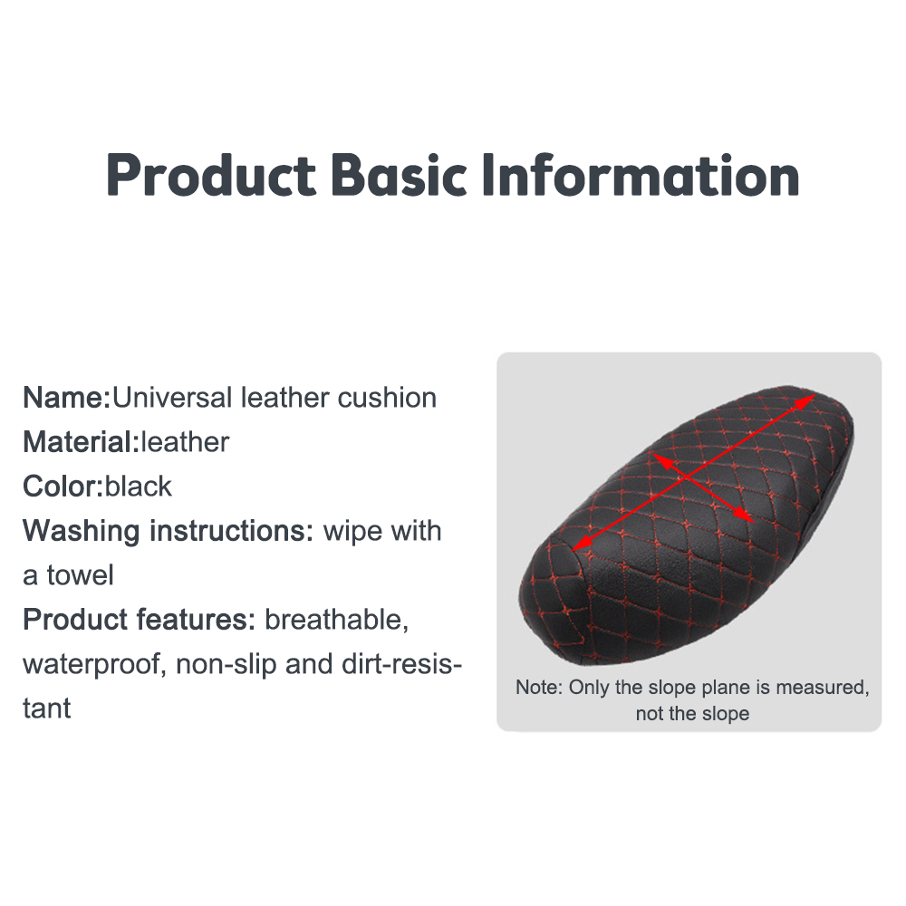 Waterproof Motorcycle Seat Cover Thickened Anti-skid Seat Comfortable Electric Scooter Seat Cover Protector Cover