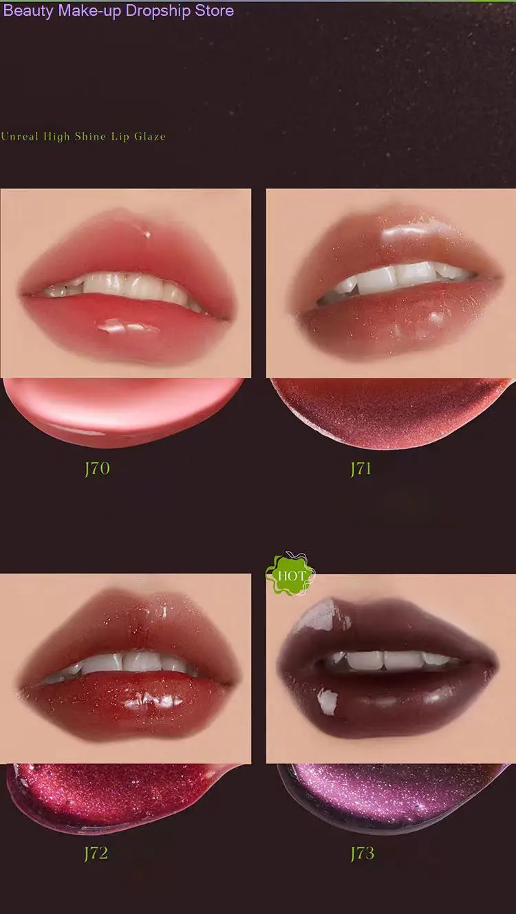 Girlcult Mirror Lip Glaze Non-Stick Cup Chameleon Polarized Lipstick Film Beauty Makeup 240621