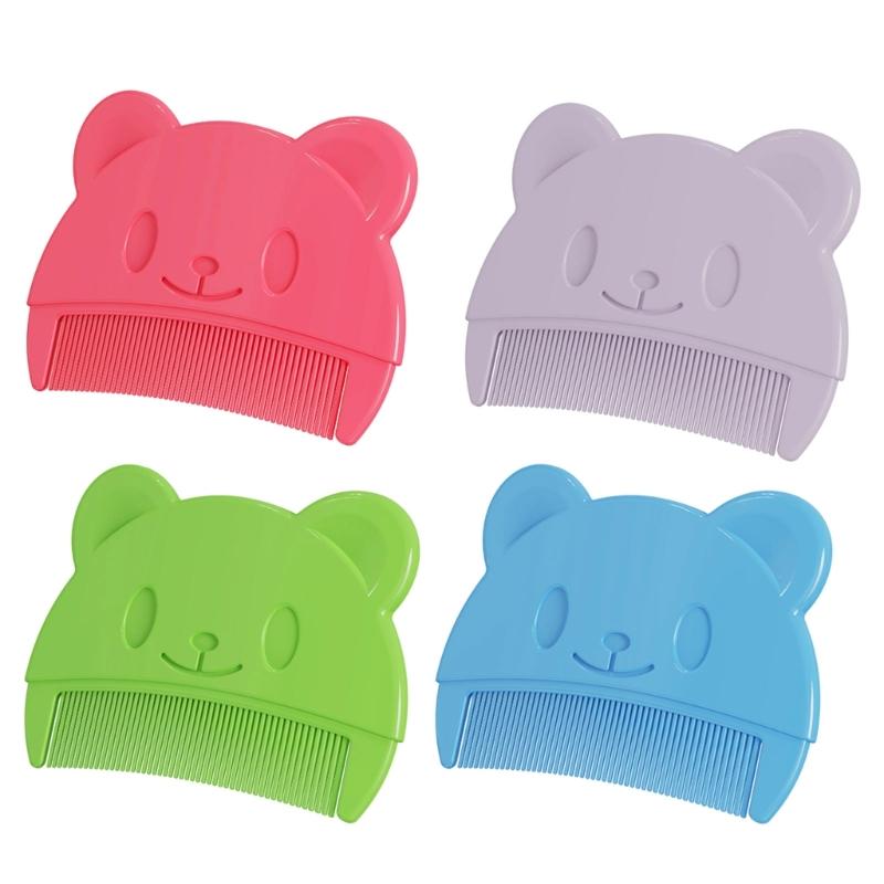 Soft Hair Comb Finest Tooth Newborn Hair Comb Infant Head Massage Comb Bath Soothing Comb Portable Combs Travel Gear