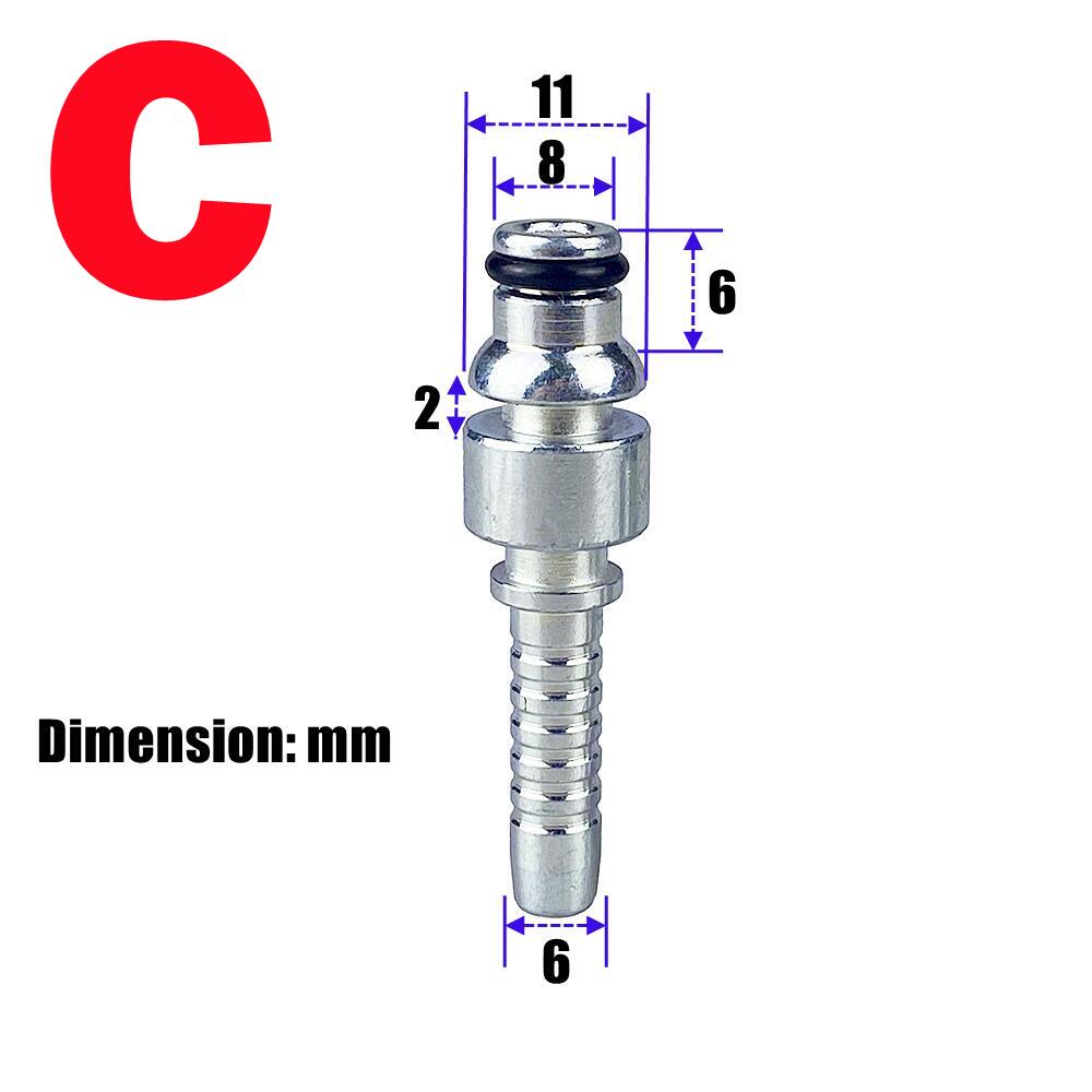 High Pressure Washer Hose Fitting Connector For Karcher K Lavor AR Daewoo Black & Decker Repairing Adaptor With Socket