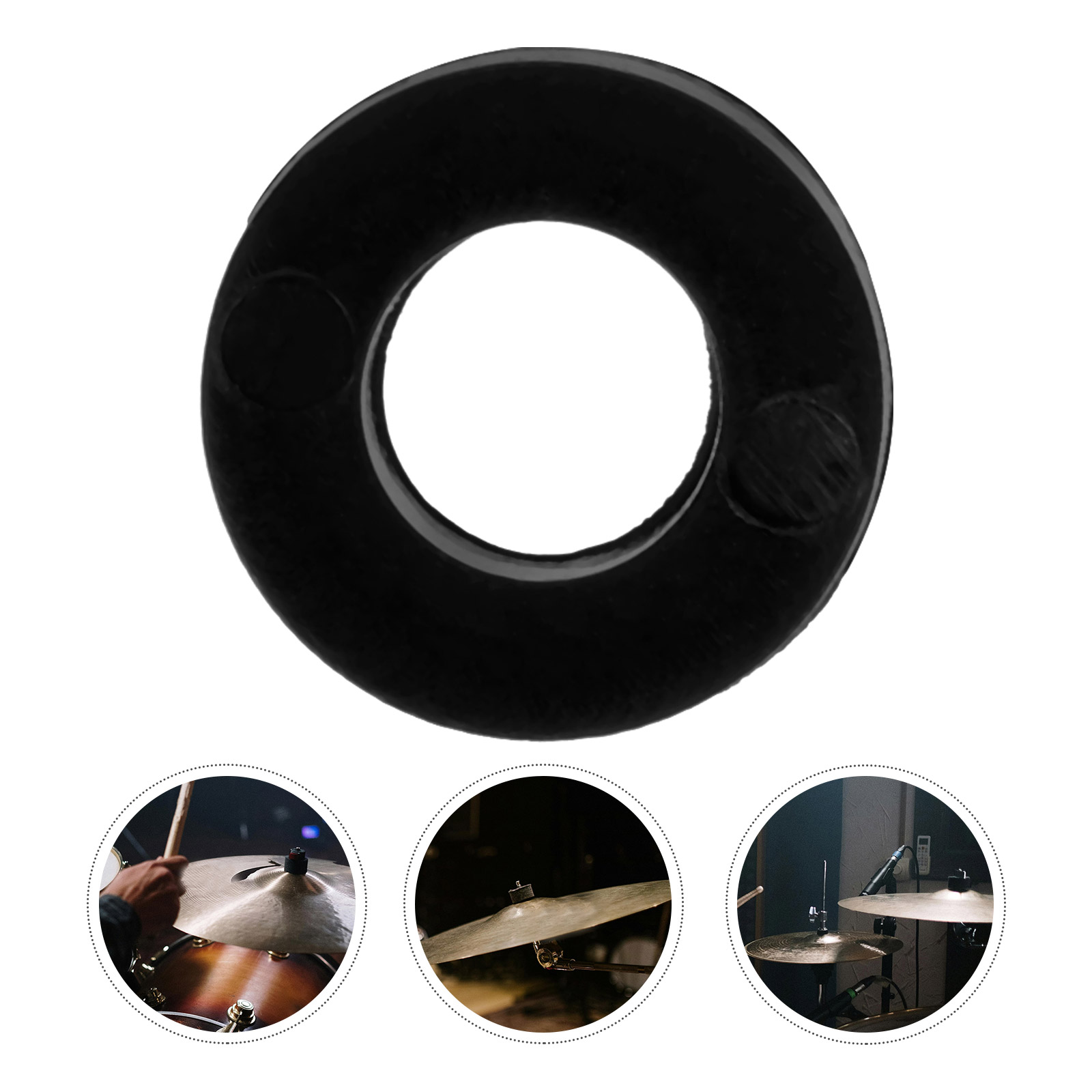 100pcs Drum Set Washers Tension Rod Washers Pads Plastic Drum Washers Instrument Accessories