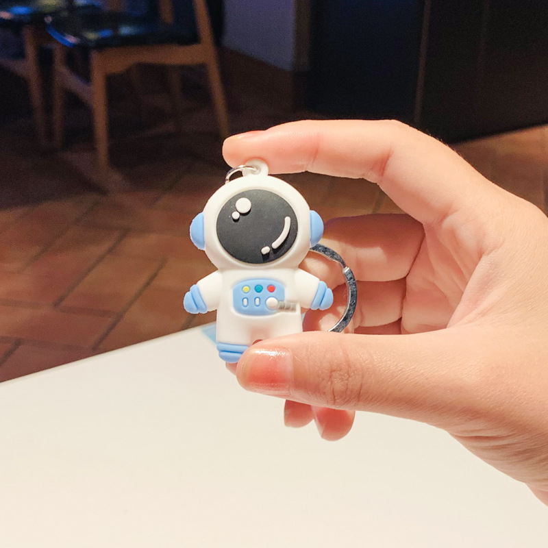 Bt21 Anime Astronaut Key Buckle Astronaut Pendant PVC Hang Bag Exquisite Keychain For Car Keys Small Gifts Jewelry-Accessories