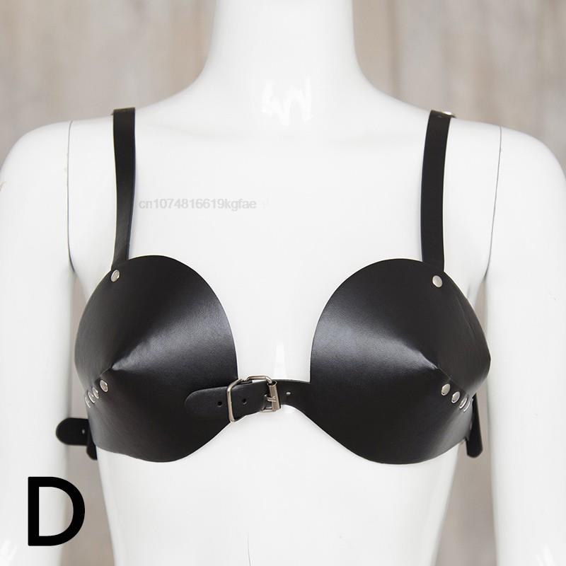 Sexy Bra Leather Underwear Breast Corset Training Flirting Bondage Gear Set Sex Flogger Flogger Slaves Cosplay Stripper Clothes