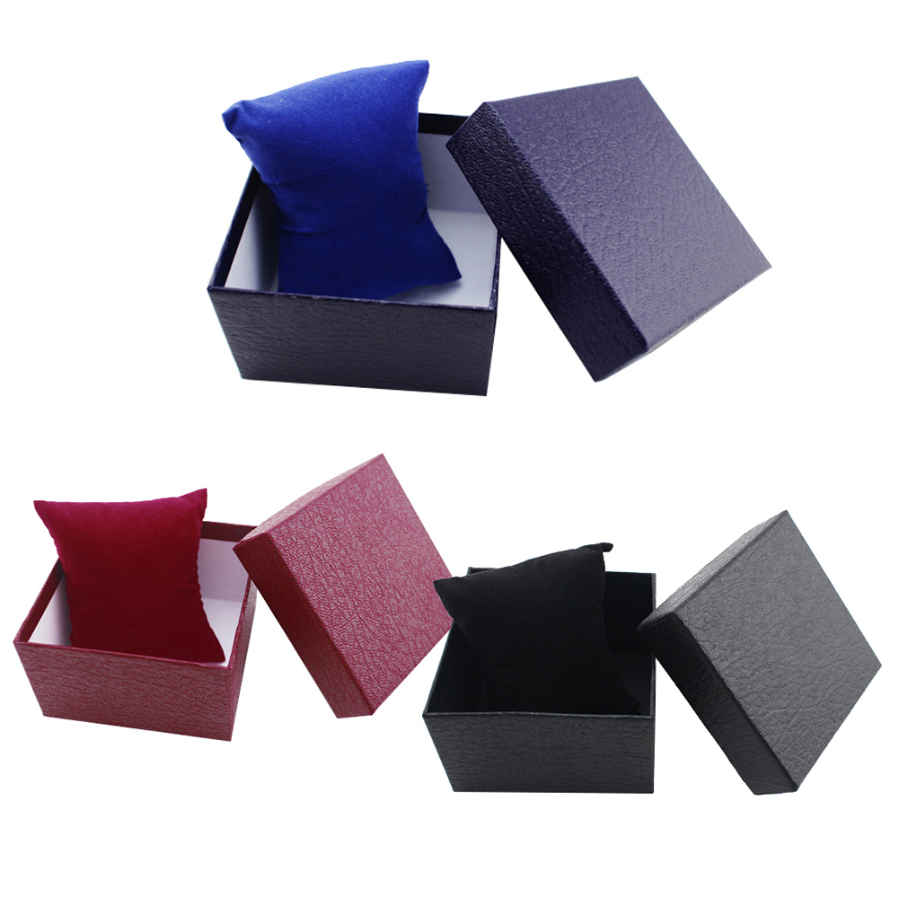 New in Watch Storage Case Faux Leather Jewelry Wrist Watch Holder Women Men Watch Display Case Sport Watch Organizer Box