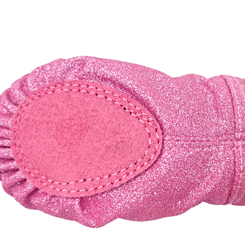 Girls Ballet Shoes Shiny Pink Soft Sole Ballet Dance Slippers Children Practise Ballerina Shoes Woman Dance Shoes