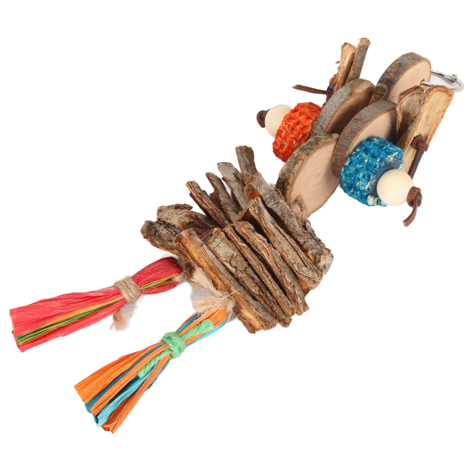 Bird Chewing Toys Bird Hanging Bite Toys Bird Shredding Foraging Toys For Medium Small Birds Cockatiel Parakeet