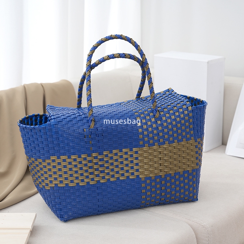 Designer Women's High Quality Practical Large Capacity Handheld Cabbage Basket Handheld Small and Popular Love Handmade Gift Bag Minimalist Handh
