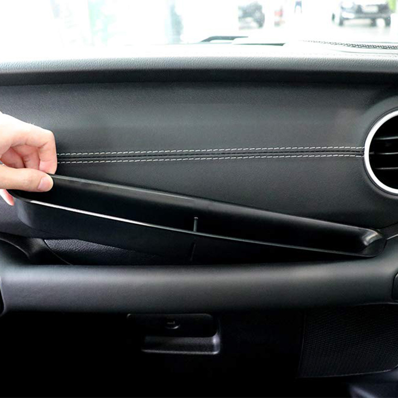 Grab Tray Passenger Storage Tray Organizer for -2019 Jeep Wrangler JL JLU & 2020 Jeep Gladiator JT Grab Handle Accessory Box