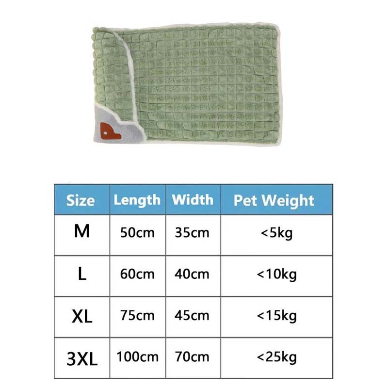 Pet Dog Bed Mat Pillow Design Protect Cervical Spine Comfortable Soft Indoor Dog Kennel Removable Easy Cleaning Dog Accessories