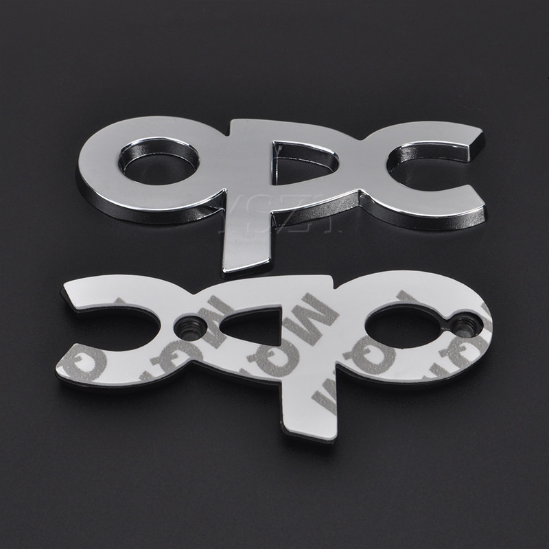 Metal Car Sticker Badge Emblem Decals for Opel OPC Astra Zafira Antara Corsa Combo Meriva Insignia R Aglia Mokka X Adam Ampera