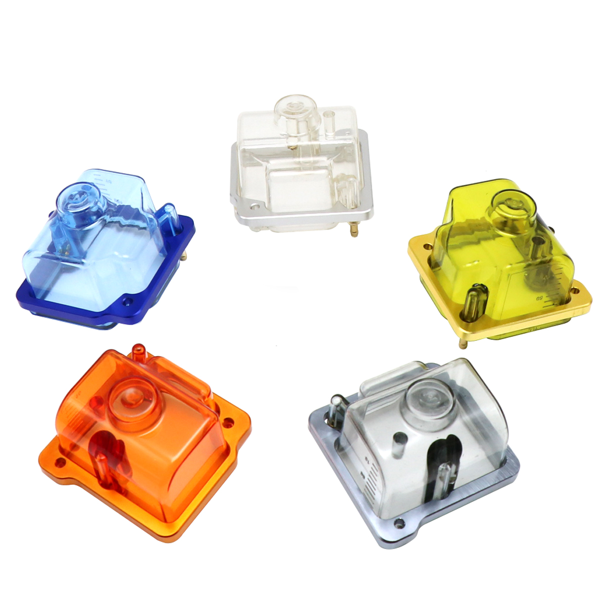 ZSDTRP For PWK 21 24 26 28 30 32 34mm Motorcycle Carburetor Float Chamber Clear Bottom Float Bowl Oil Cup Detachable Bottom