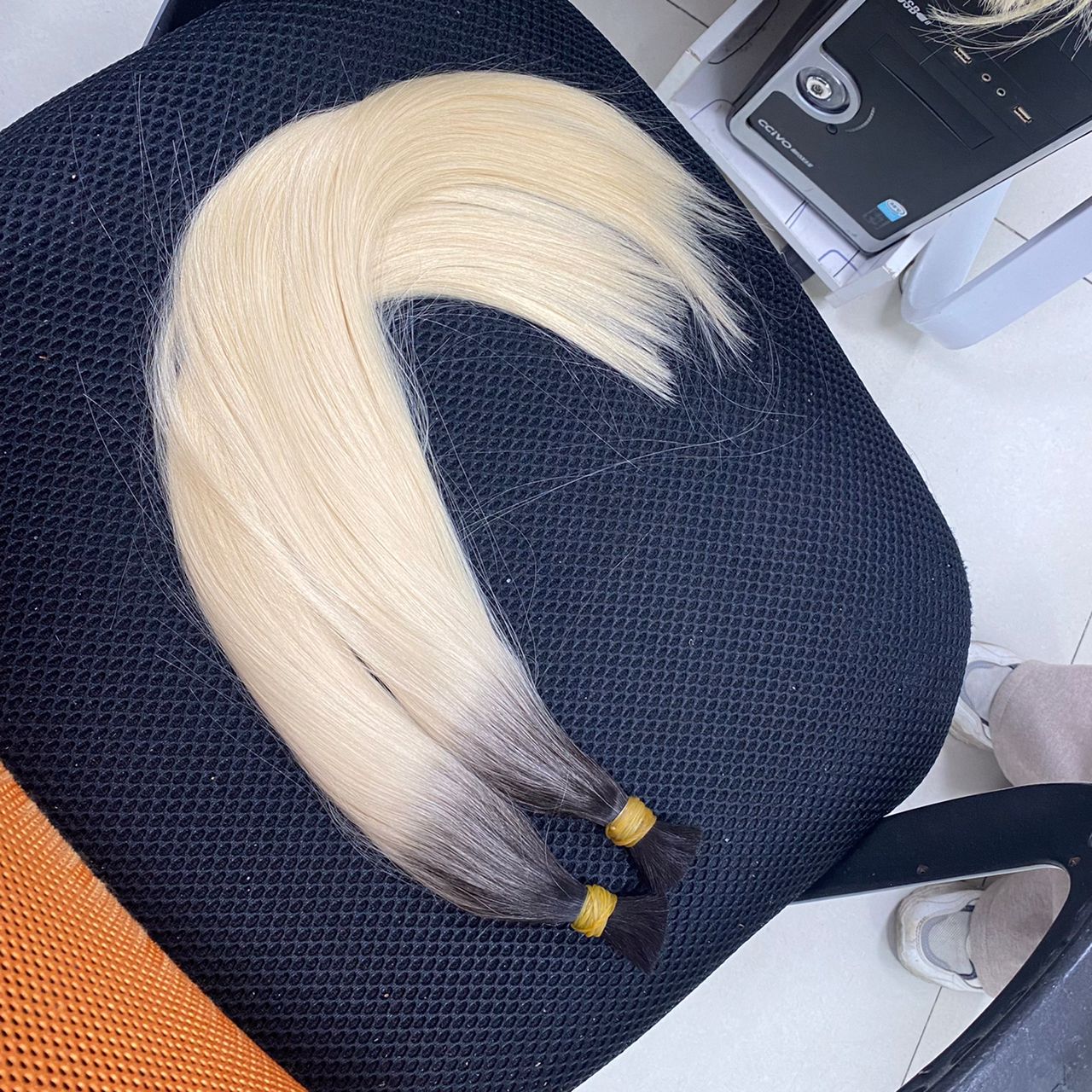 Wholesale Virgin Hair Extens Bulk Factory 12A Ombre Blonde Russian Cuticle Aligned Cabello Humano Natural Human Hair Extensions