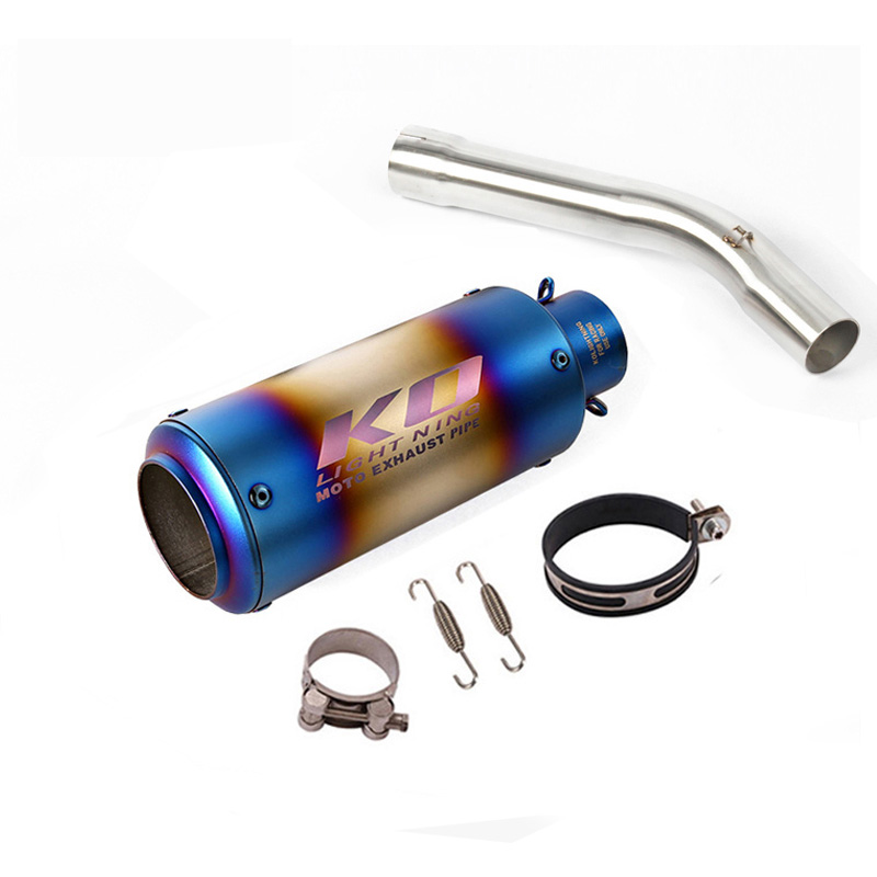 R6 Motorcycle Exhaust System Escape Muffler Pipe Modified Middle Mid Link Pipe for Yamaha YZF R6 1998-2005