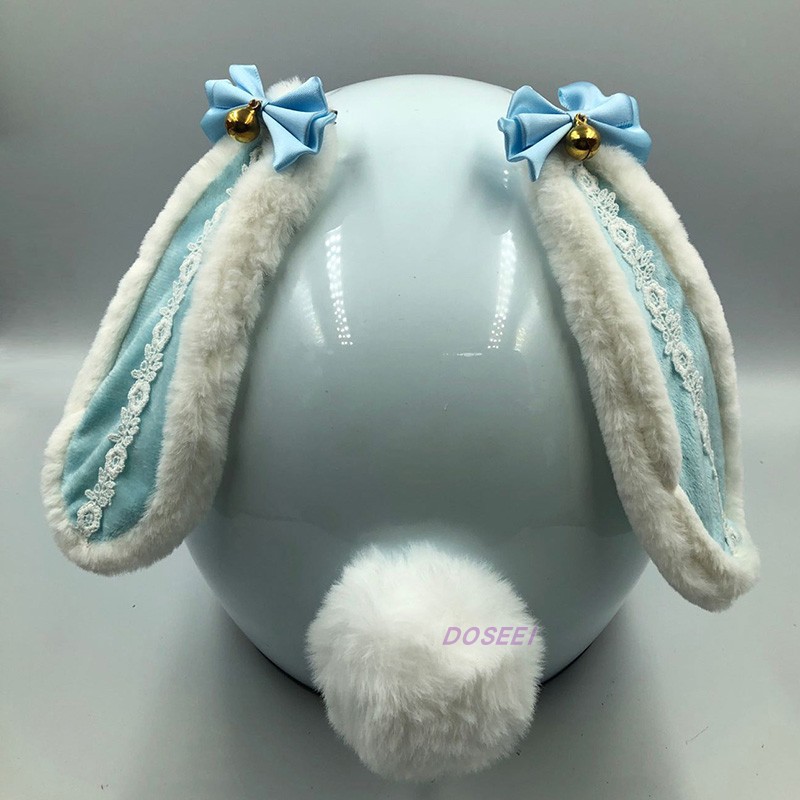 Rabbit Ears Motorcycle Helmet Decorations Casco Para Moto Cat Ear Modified Electric Vehicle Ski Helmets Accessories for Women