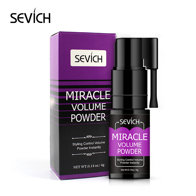 Sevich Hair Mattifying Powder With Spray Nozzle New Style Hair Powder Spray Fluffy Effective Modeling Oil Remove Quick